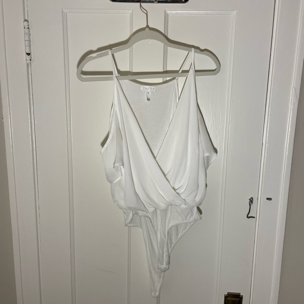 Leigh white body suit